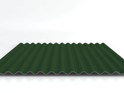 Wellblechplatten grün